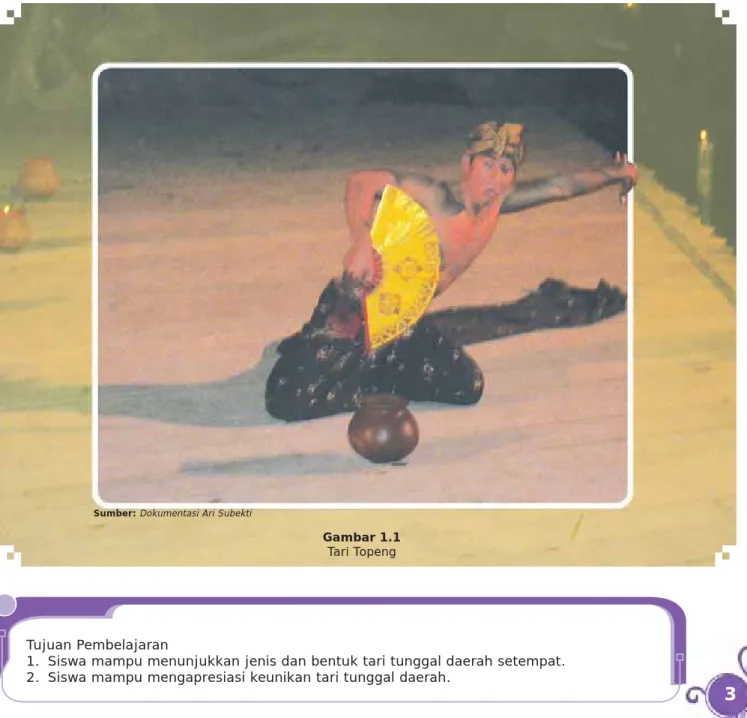 Gambar 1.1 Tari Topeng