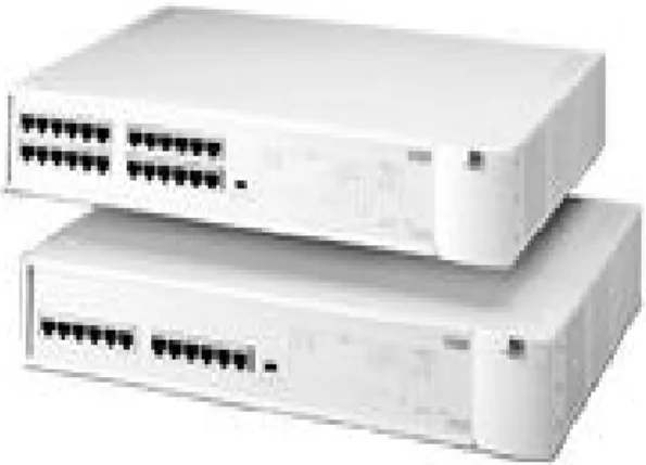 Gambar 6. 1 Bentuk hub dan switch 