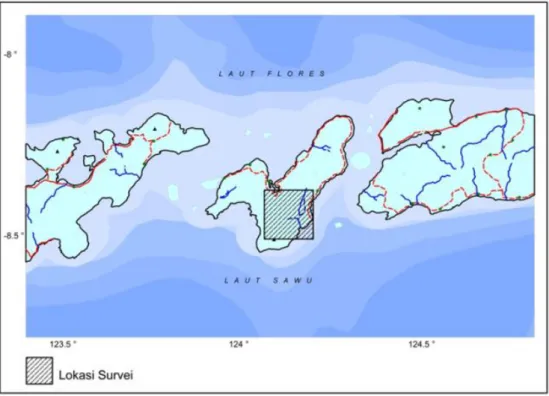 Gambar 1. Lokasi Daerah Survey 