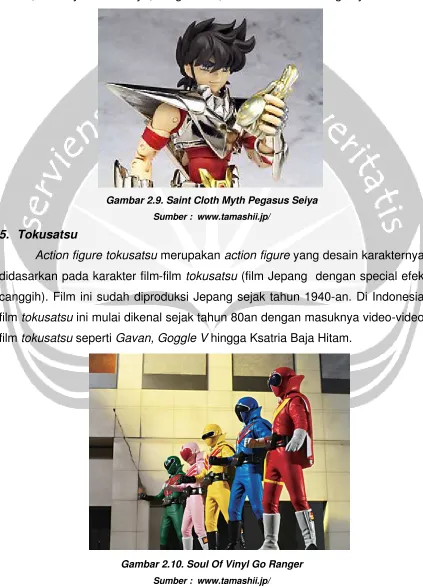 Gambar 2.9. Saint Cloth Myth Pegasus Seiya