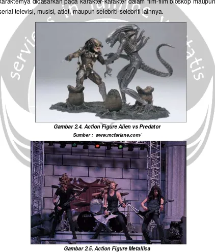 Gambar 2.4. Action Figure Alien vs Predator