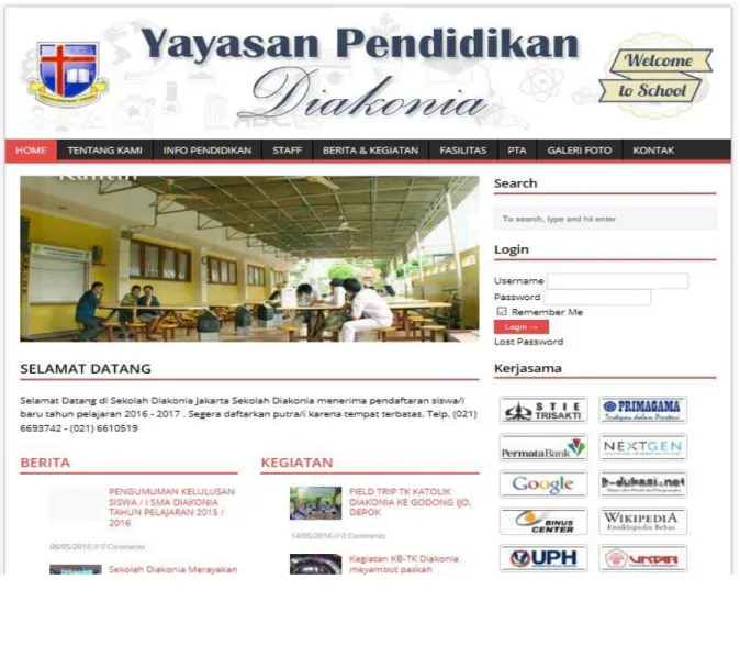 Gambar Website Utama 