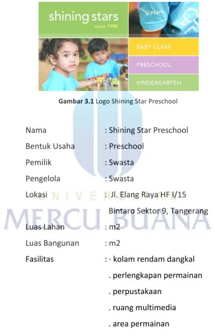 Gambar	
  3.1	
  Logo	
  Shining	
  Star	
  Preschool	
   	
  