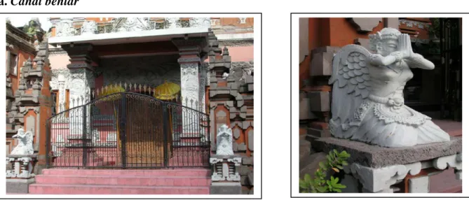 Gambar 2. Candi bentar  St. Yoseph Denpasar. 