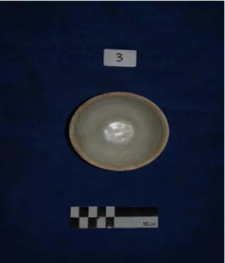 Gambar 6. Kondisi keramik setelah  dibersihkan dengan larutan jenuh CO 2Gambar 5. Kondisi keramik sebelum dibersihkan