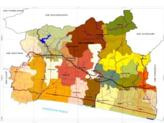Gambar 4: Peta Lokasi Konflik di Kebumen