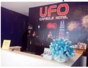 Gambar II.16 UFO Capsule Hotel 