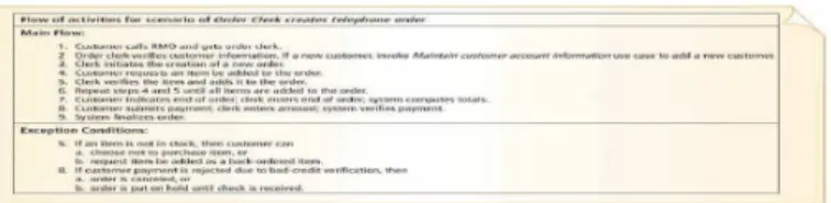 Gambar 2.9Brief Description Use Case  Sumber: Satzinger, Jackson, dan Burd (2005: 221)  2