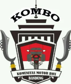 Gambar 1.1 adalah logo Komunitas Motor Box (KOMBO) Bandung. 