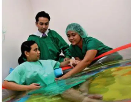 Gambar 2.2 Proses Persalinan Water Birth 