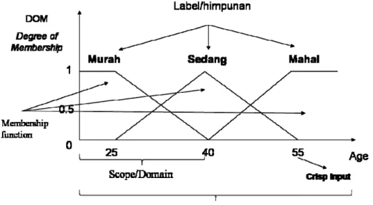Gambar 2.4 Himpunan Fuzzy [12] 