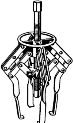 Gambar 1.29 Screw type bearing puller 