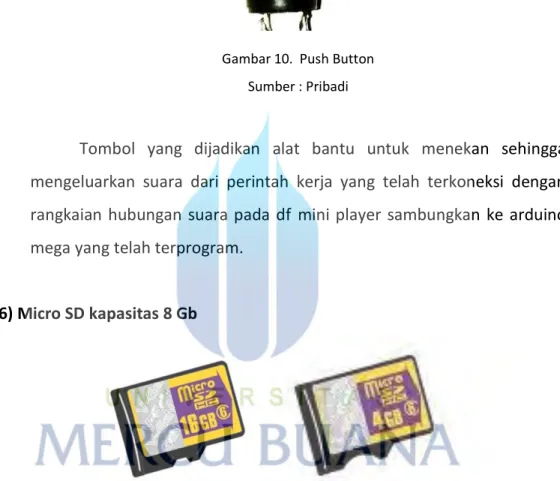 Gambar 11.  Micro SD V-Gen 8 dan 16 GB  Sumber : Pribadi 