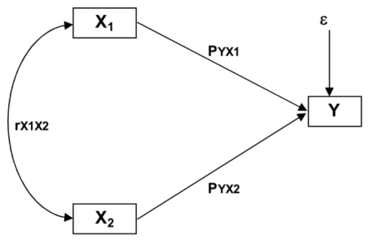 Gambar 4.2 Diagram Jalur Paradigma Penelitian