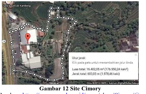 Gambar 12 Site Cimory https://www.google.co.id/maps/place/Cimory/@-
