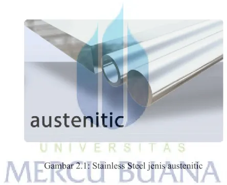 Gambar 2.1: Stainless Steel jenis austenitic 
