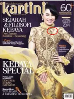 Figure 1: Front cover of Kartini magazine 