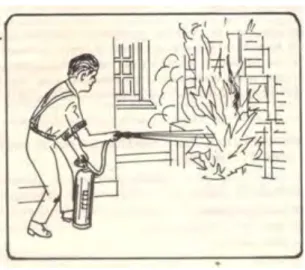 Gambar Memadamkan Api Kebakaran 