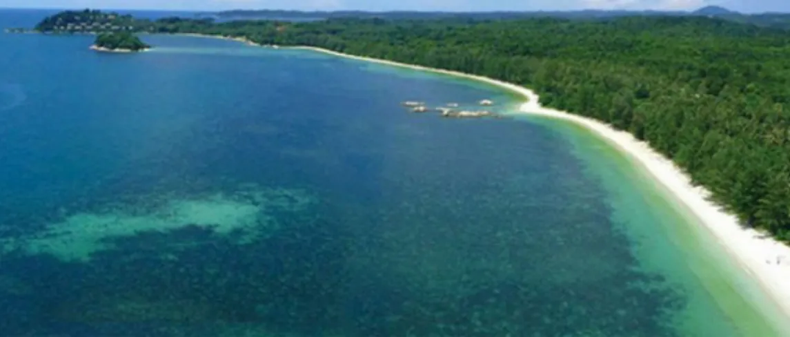 Gambar 1. Pulau Bintan, Riau Kepulauan (Sumber: http://www.gosumatra.com/pulau-       bintan-kepulauan-riau/).