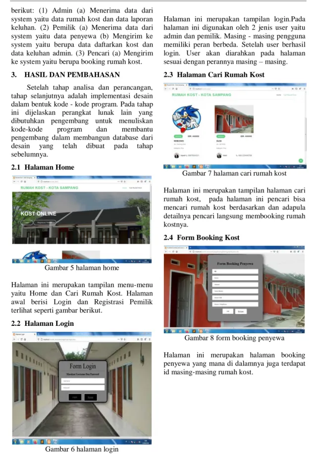 Gambar 5 halaman home 