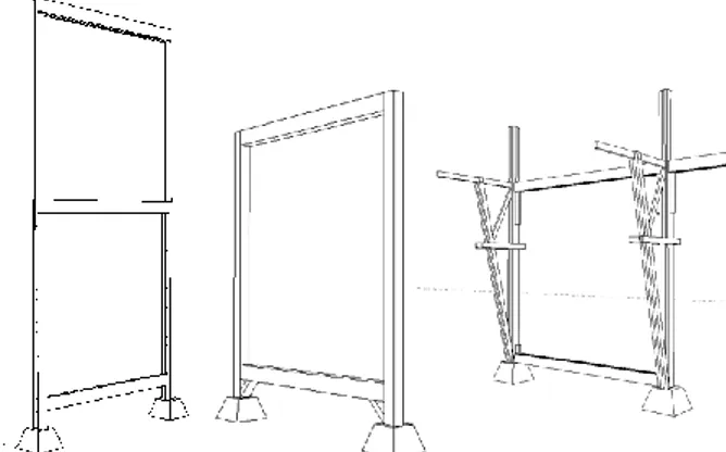 Gambar 4. Pondasi Umpak dari Beton  2. Pondasi menerus 