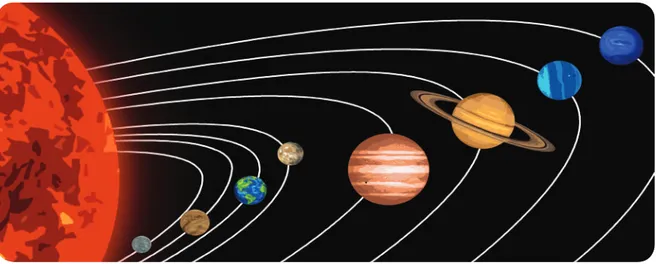 Gambar sistem tata surya 