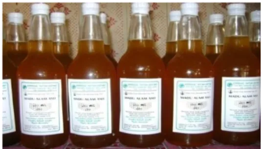 Gambar 9. Produk kemasan madu dalam botol 
