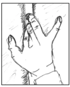 Gambar 11. Finger Crack  Sumber : Gladian Nasional (2001 : 41) 