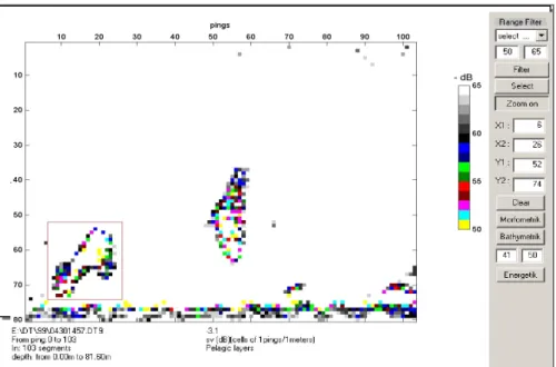 Gambar 3.  Tampilan Pengolahan (processing) Program ADA-versi 2004.