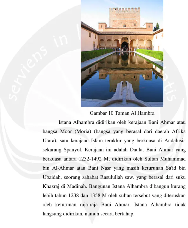 Gambar 10 Taman Al Hambra