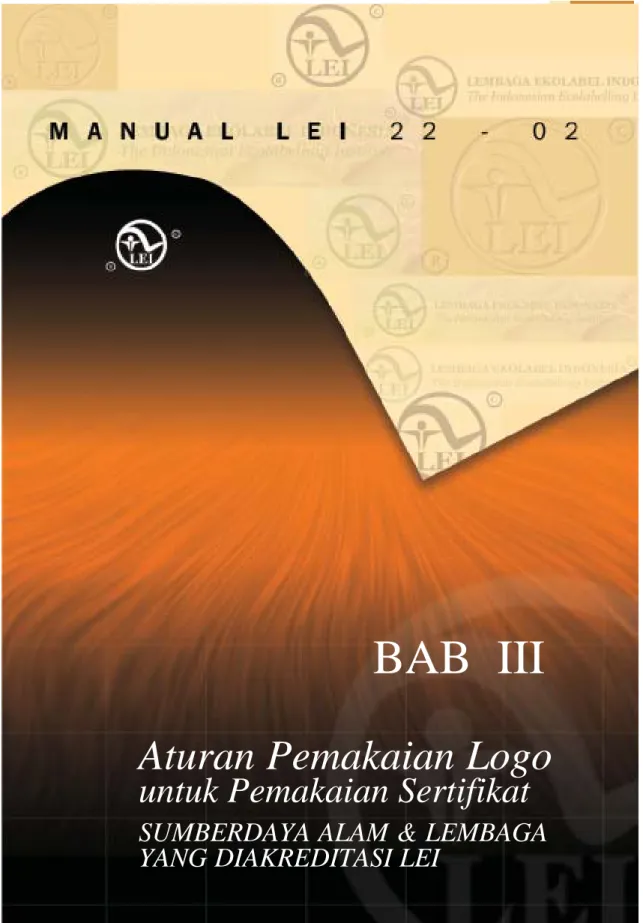 Gambar 2.  Standar Logo LEI
