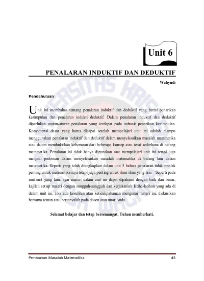 Penalaran Induktif Dan Deduktif 