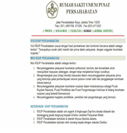Gambar 3.2 Tampilan Layar Website  