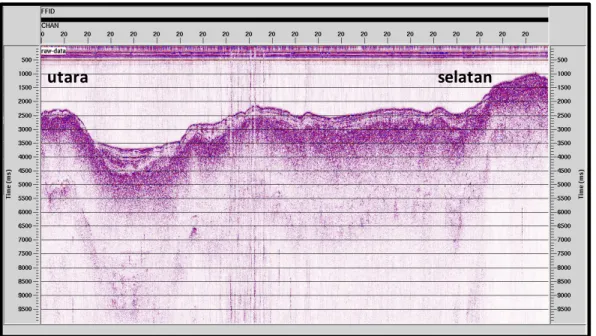 Gambar  3.11 Trace display input data. 