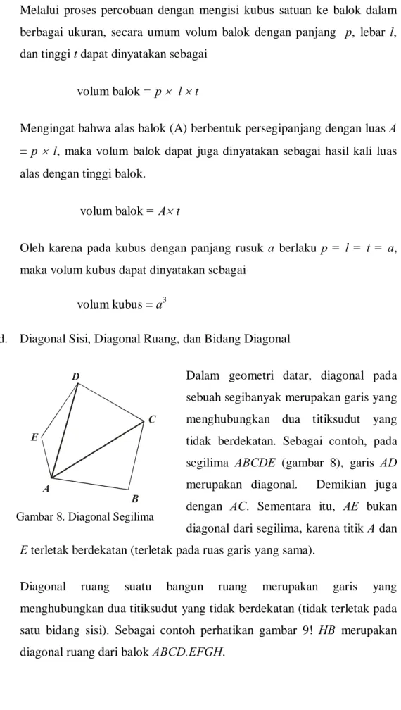 Gambar 8. Diagonal Segilima