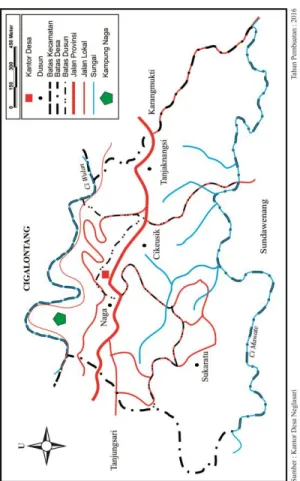 Gambar 1  Peta Lokasi Penelitian 