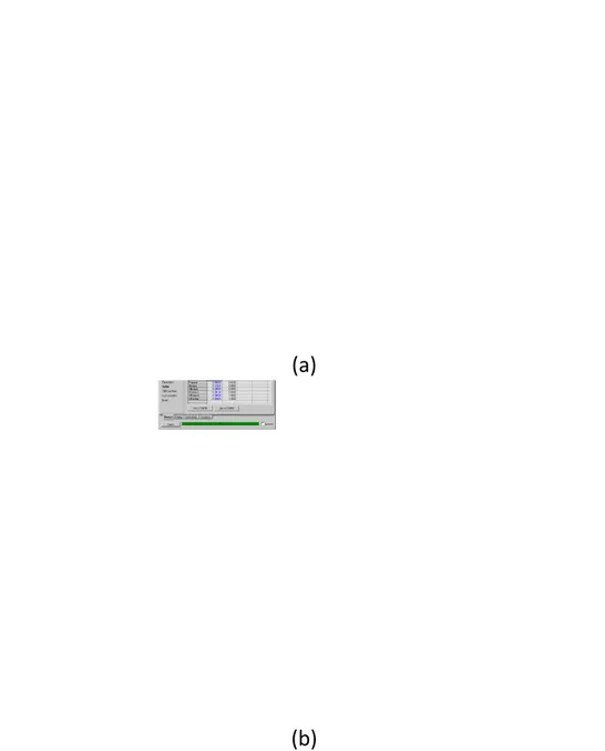Gambar 21. Tampilan halaman (a) Parameter dan (b) Split pada jendela Component Splitter