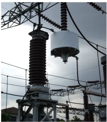 Gambar 3.  Wave Trap 150 kV 