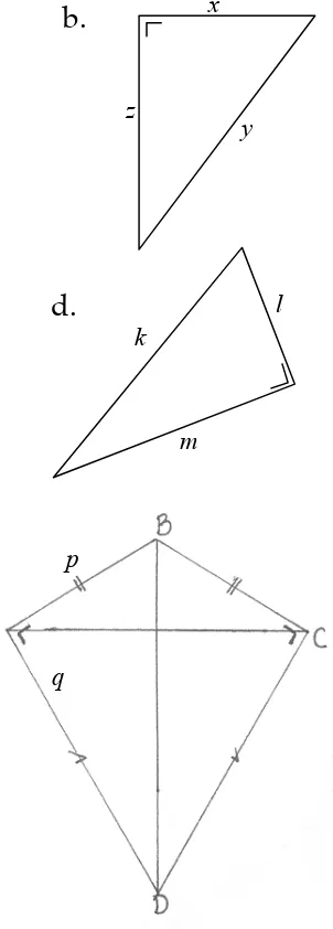gambar Panjang diagonal-diagonal