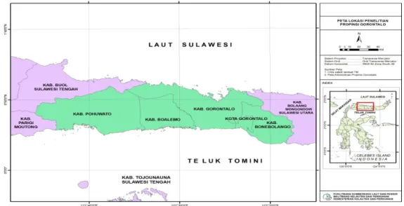 Gambar 1. Peta Lokasi Penelitian Figure 1. Map of Research