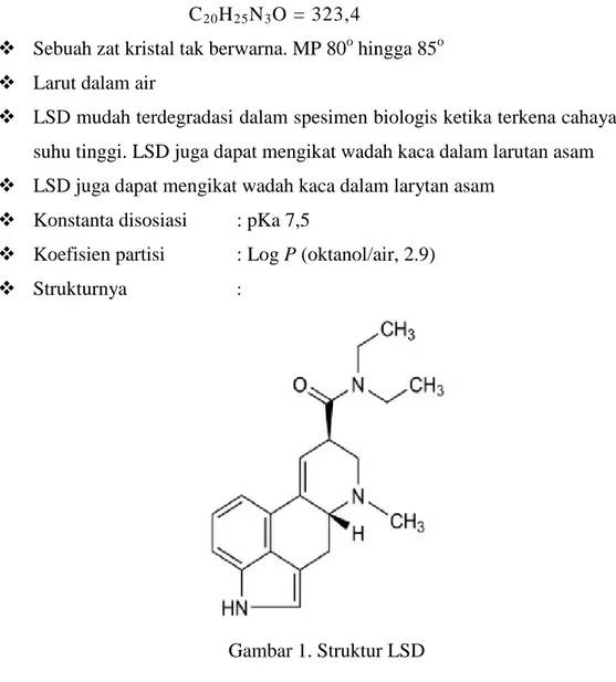 Gambar 1. Struktur LSD 