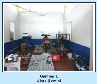 Gambar 1 Alat uji emisi