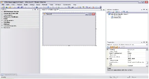 Gambar 2.2 Tampilan Visual Studio 2008 