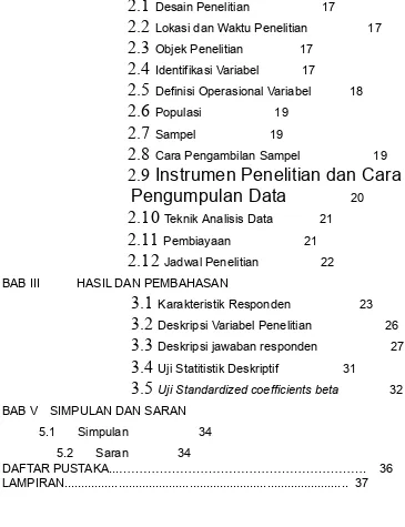 Tabel 3.1​Distribusi Sampel Menurut Angkatan 