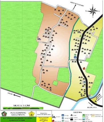Gambar 1. Peta Lokasi Gampong Geulumpang 