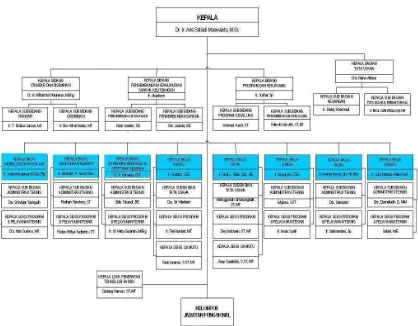 Gambar 2.2 Struktur Organisasi Puslitbang 