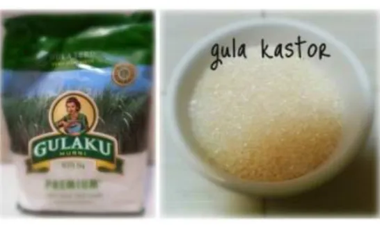 Gambar 2.4 Gula Kastor 