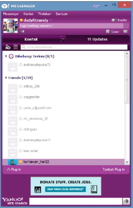 Gambar 8. Logo Yahoo Messenger 