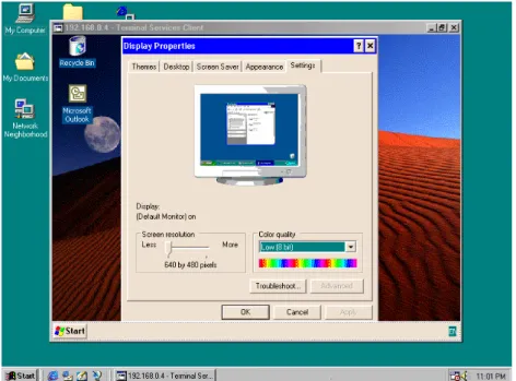 Gambar 31 Destop Windows XP Professional