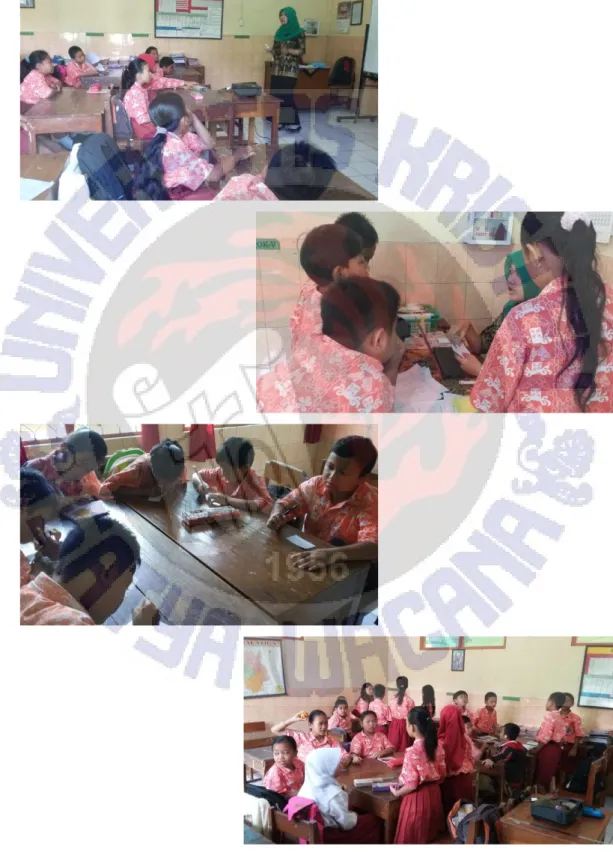 Foto Kegiatan Proses Belajar Mengajar Kelas Kontrol  SD Negeri Mangunsari 07 